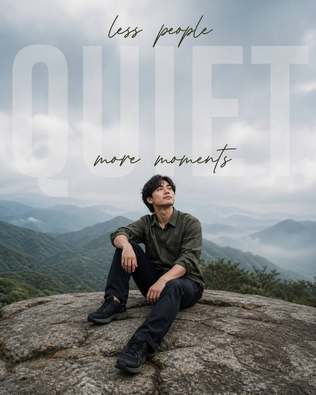Rocky Mountain QUIET Typography Portrait Prompt, image 4