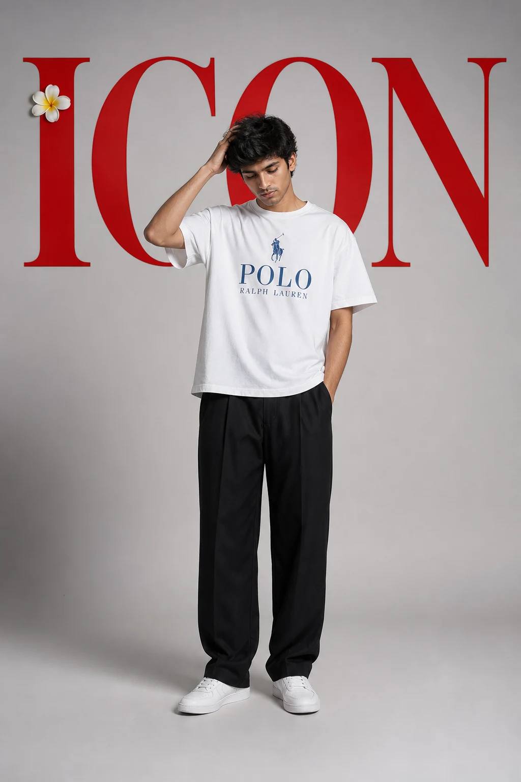 Luxury Studio Bold Typography Editorial Prompt, image 1