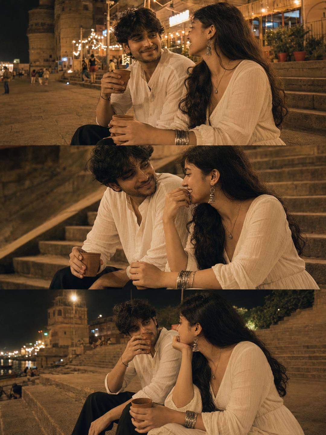 Kulhad Chai Couple – Gemini AI Photo Prompt, image 3