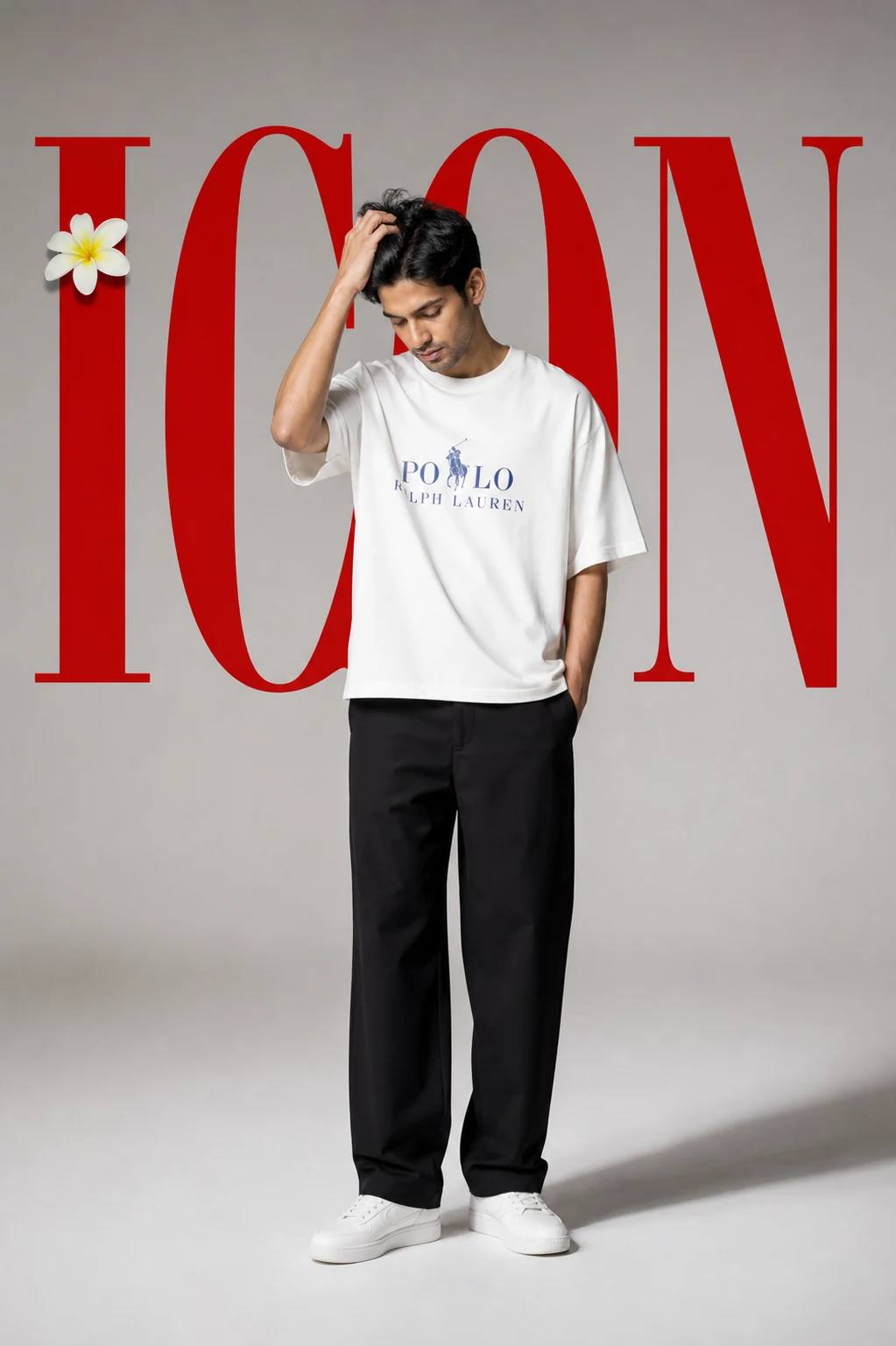Luxury Studio Bold Typography Editorial Prompt, image 4