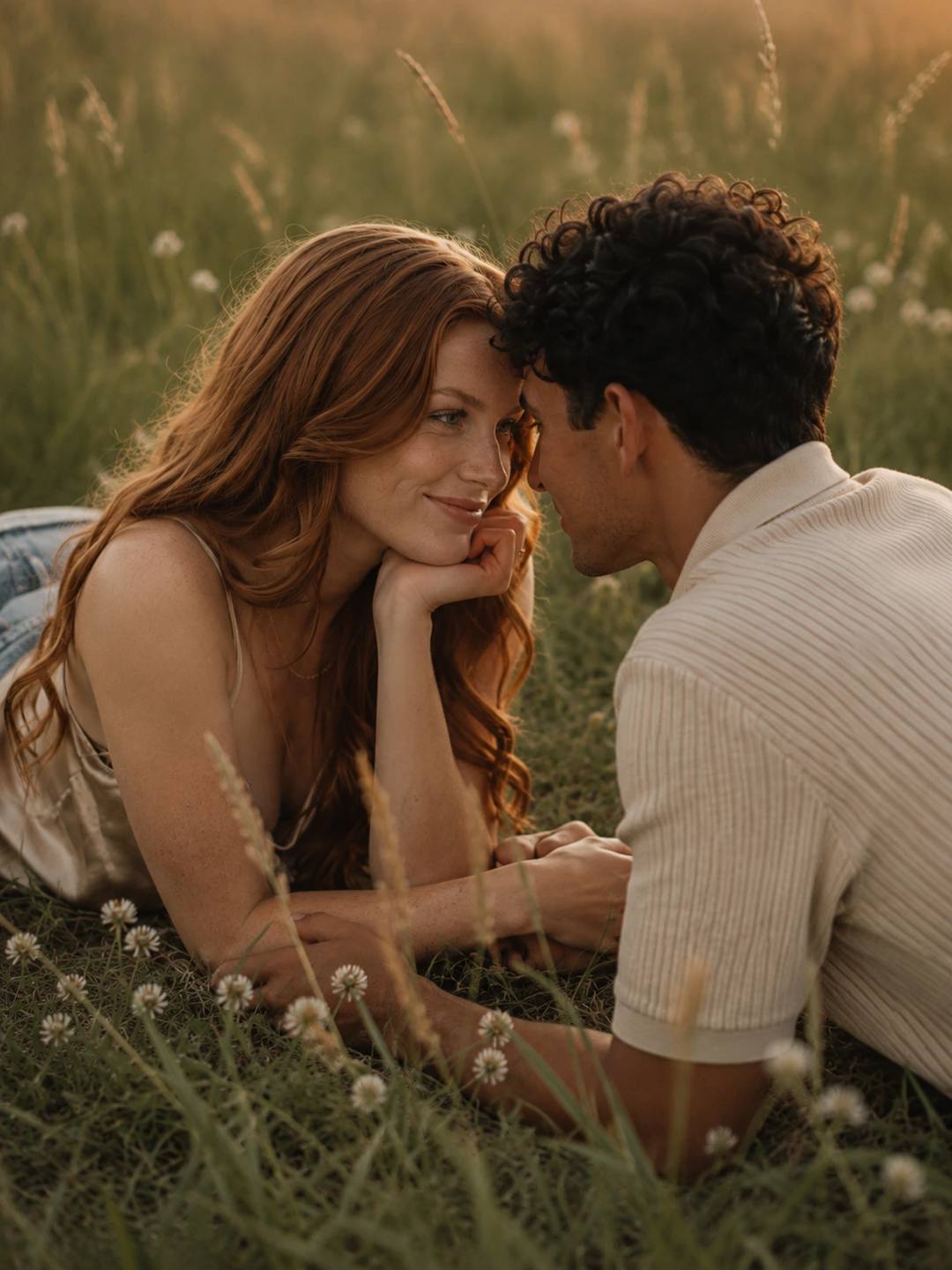 Tall Grass Couple – Gemini AI Photo Prompt, image 4