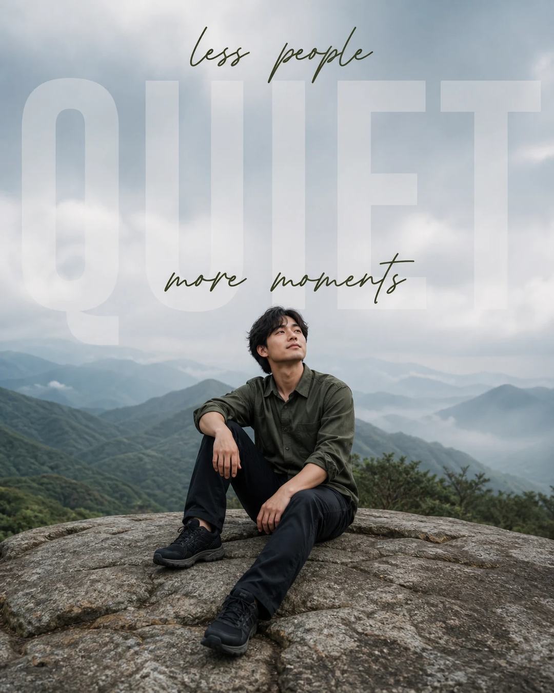 Rocky Mountain QUIET Typography Portrait Prompt, image 4