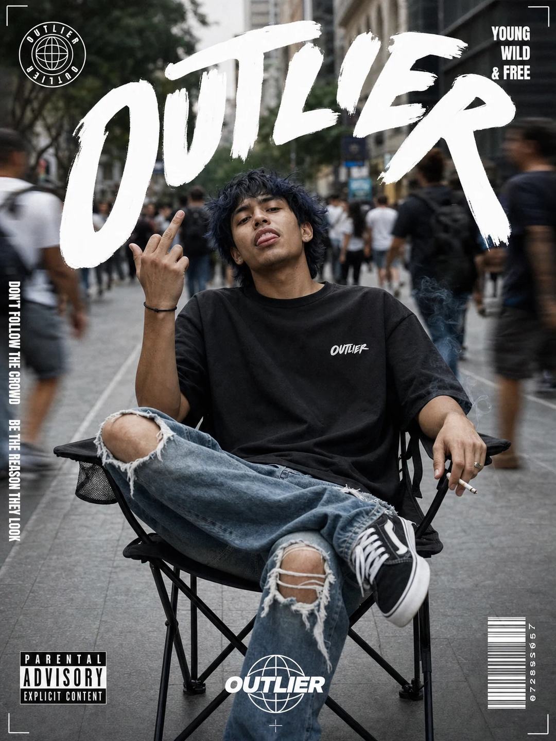 Hyper-Realistic Urban Streetwear Poster AI Prompt — image 4