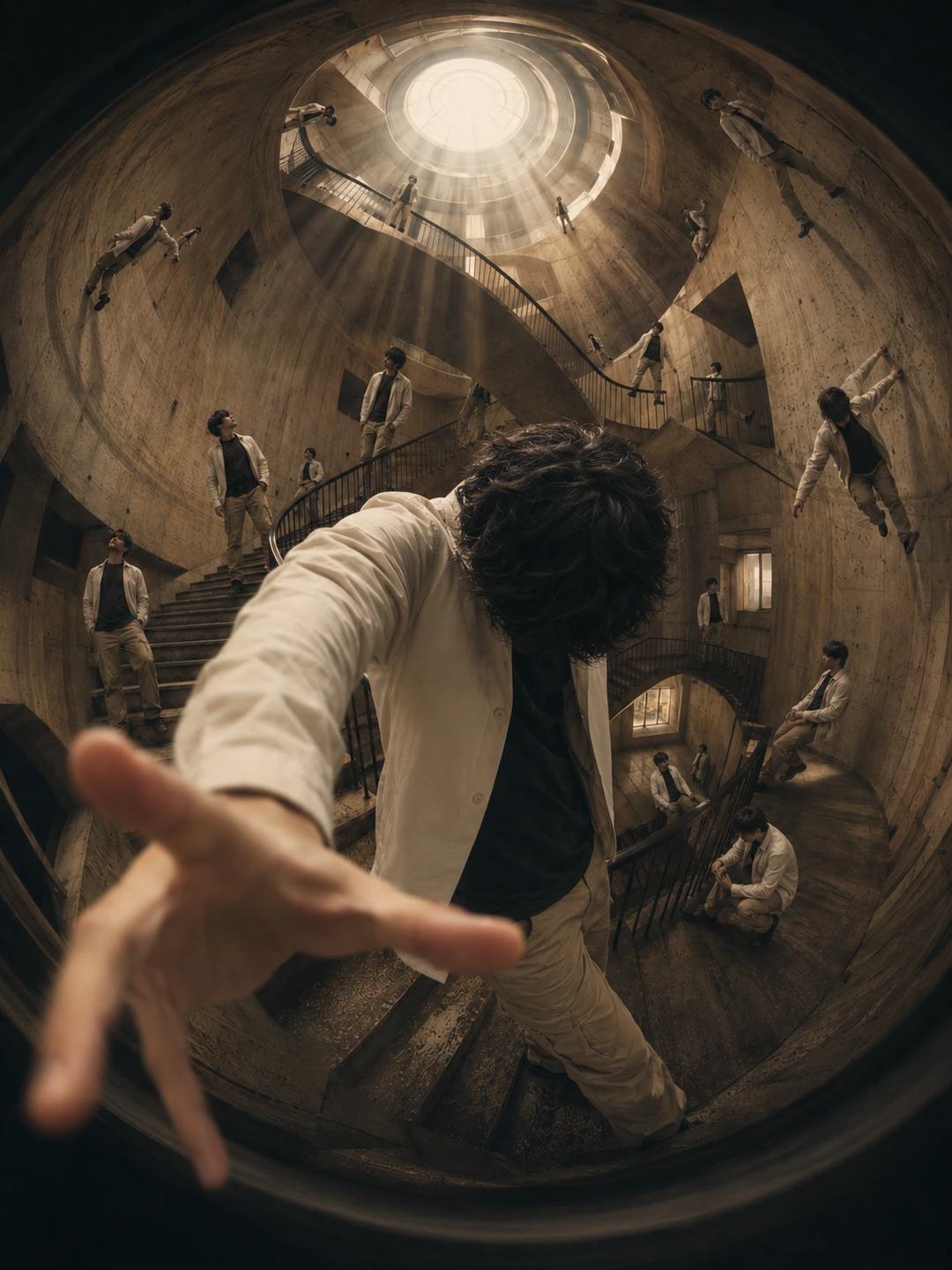 Fisheye Lens Portrait – Gemini AI Photo Prompt, image 2