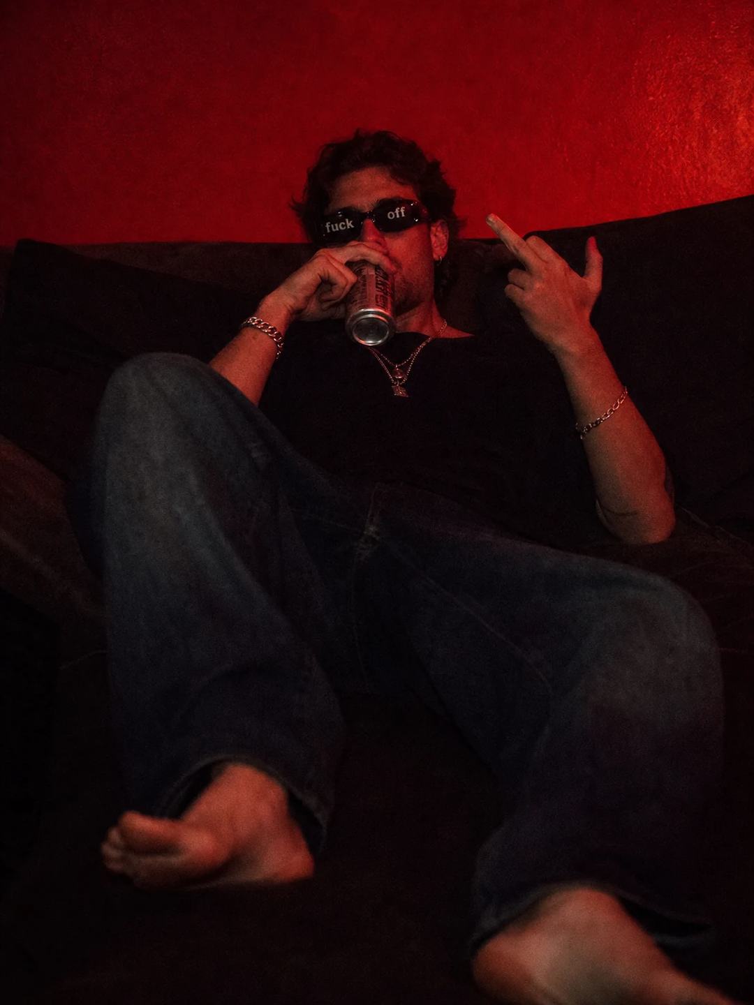 Red House Party Nightlife Editorial Portrait Prompt, image 2