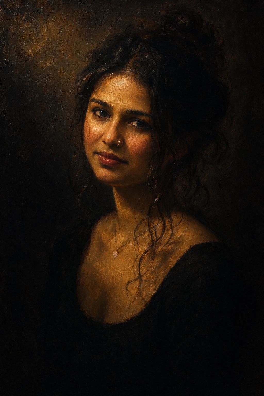 Chiaroscuro Portrait – Gemini AI Photo Prompt — image 3