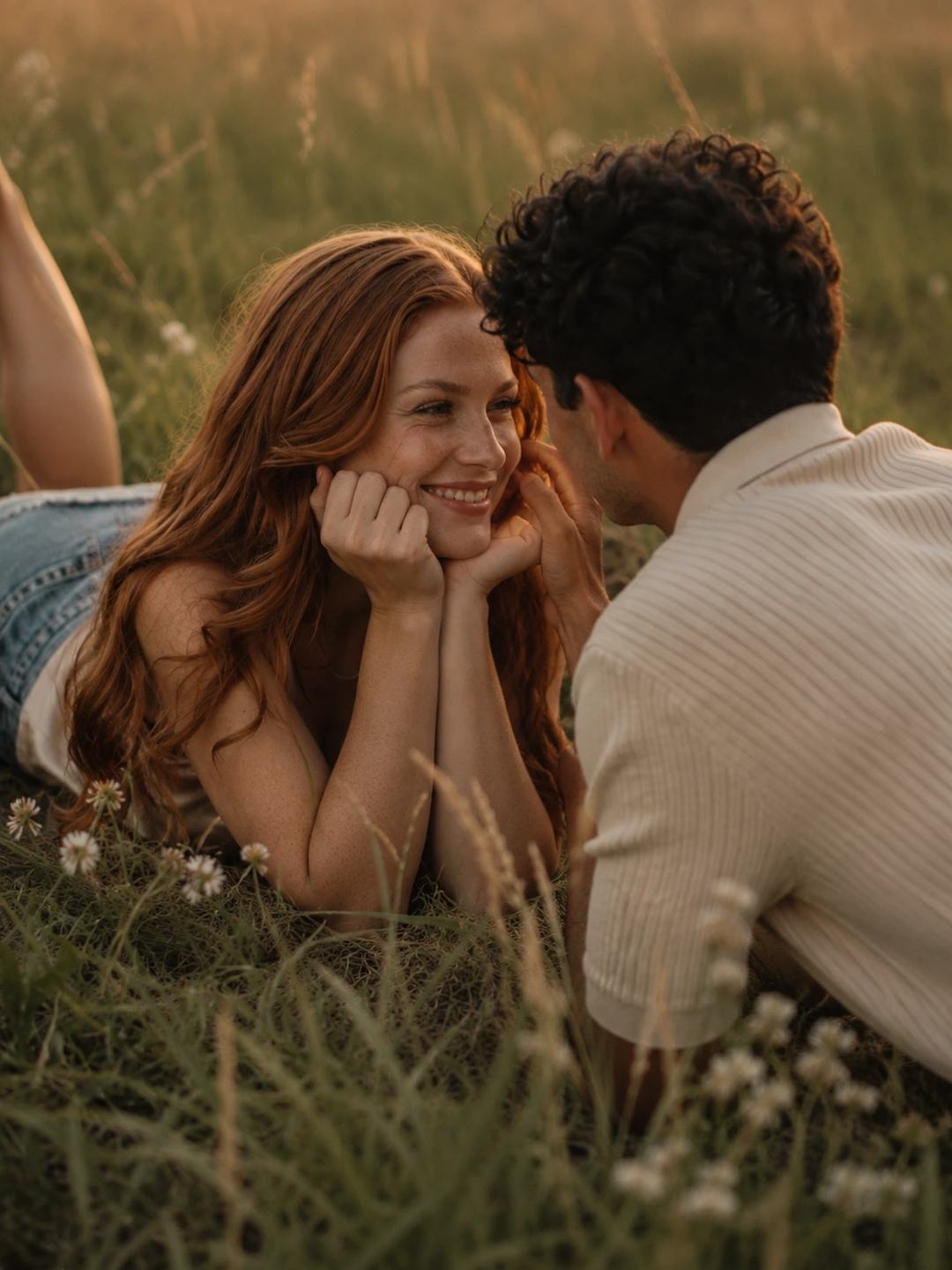 Tall Grass Couple – Gemini AI Photo Prompt, image 3