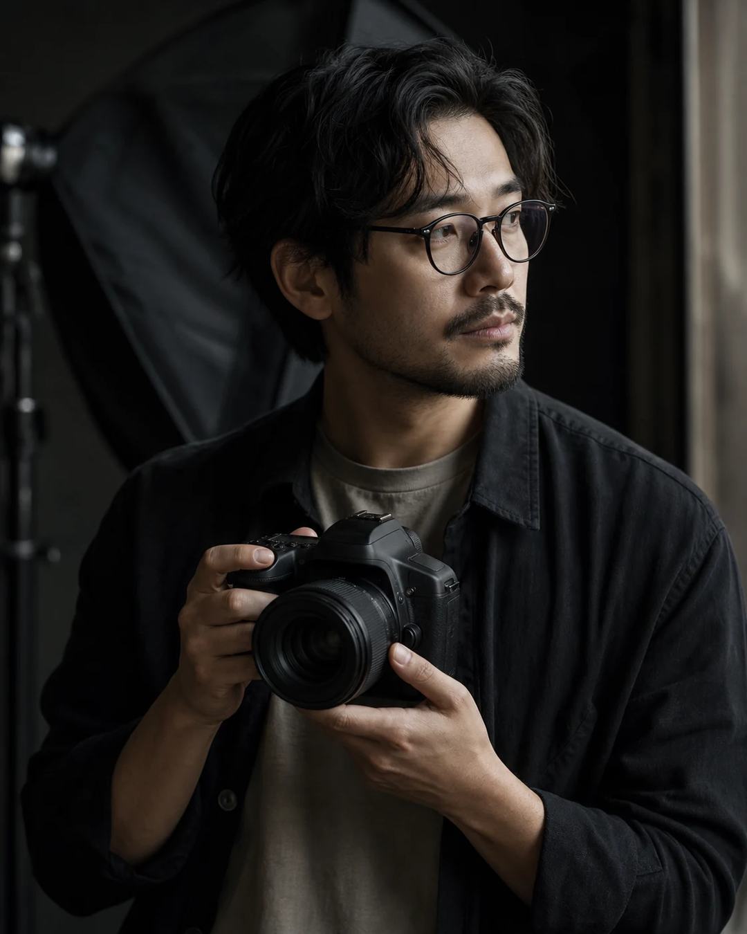 DSLR Studio Fashion Portrait Photography Prompt, image 4