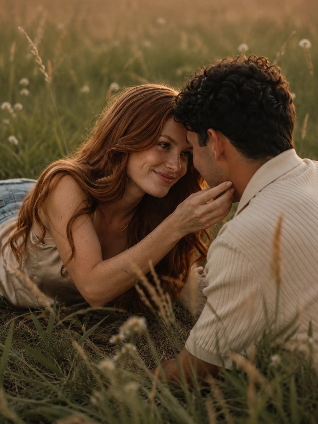 Tall Grass Couple – Gemini AI Photo Prompt, image 2