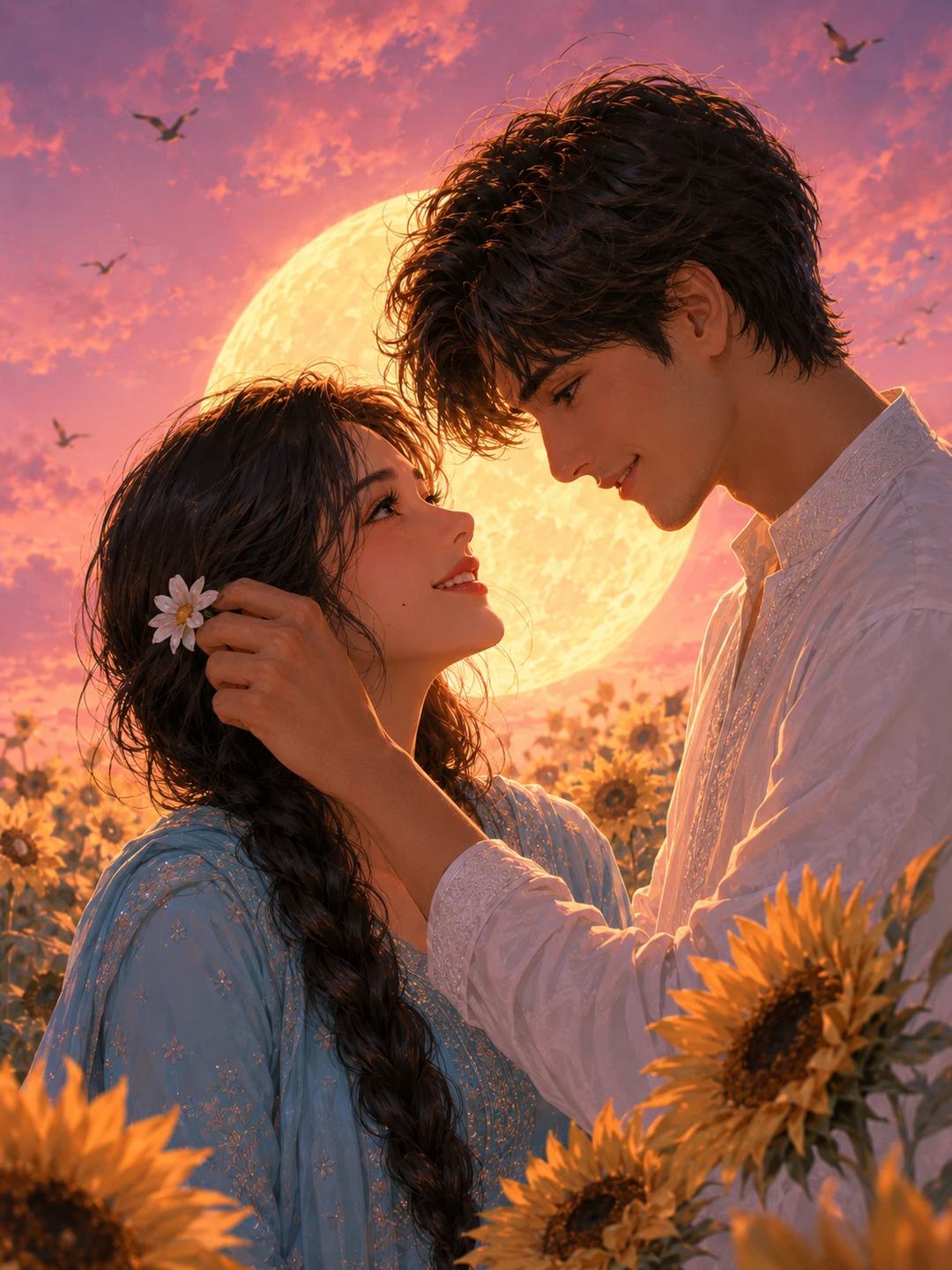 Anime Style Couple – Gemini AI Photo Prompt, image 2