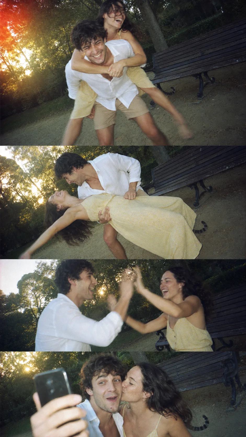 Gemini AI Couple Photo Collage Prompt – 2005 Camera Style — image 3