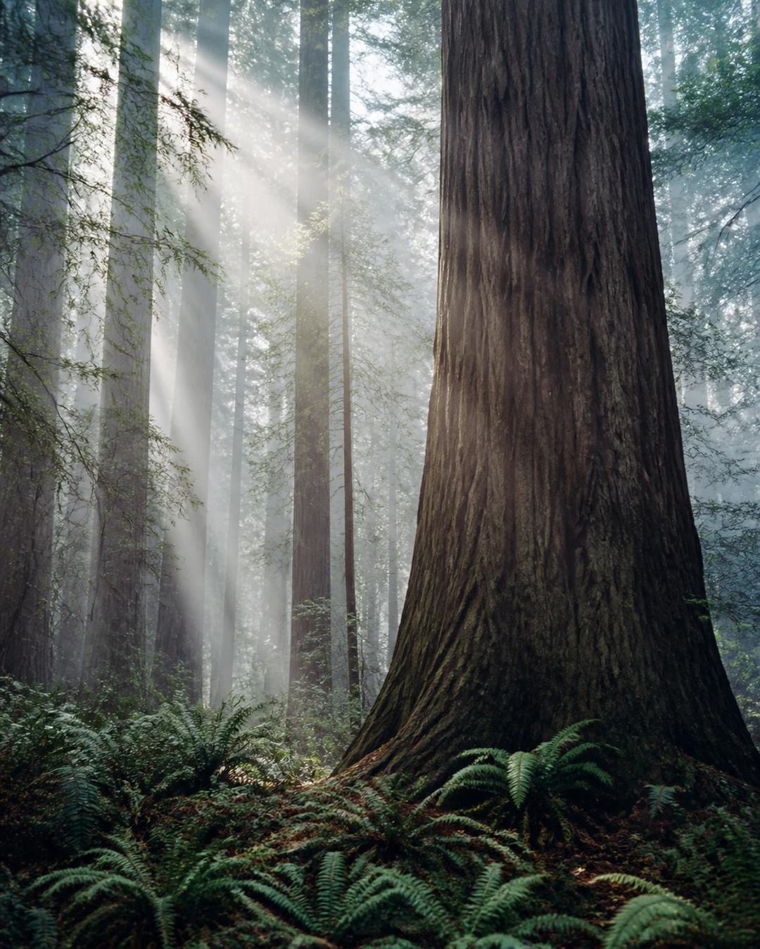 Cinematic Foggy Forest Color Grading Photo Prompt, image 3