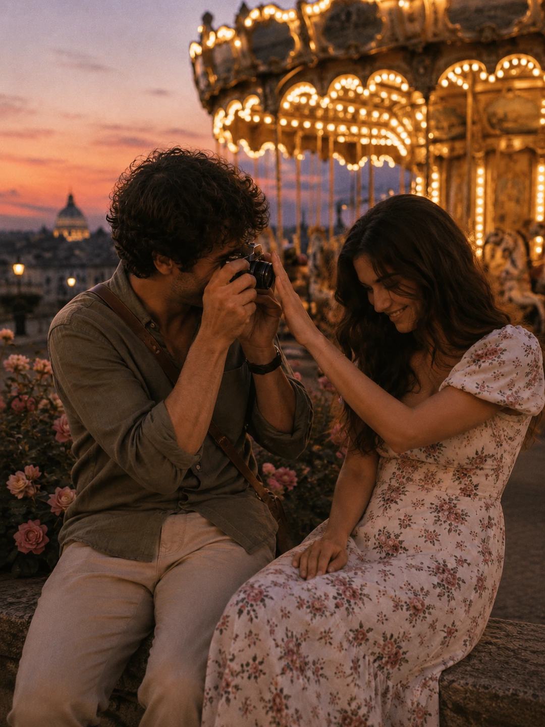 Carousel Couple – Gemini AI Photo Prompt — image 2