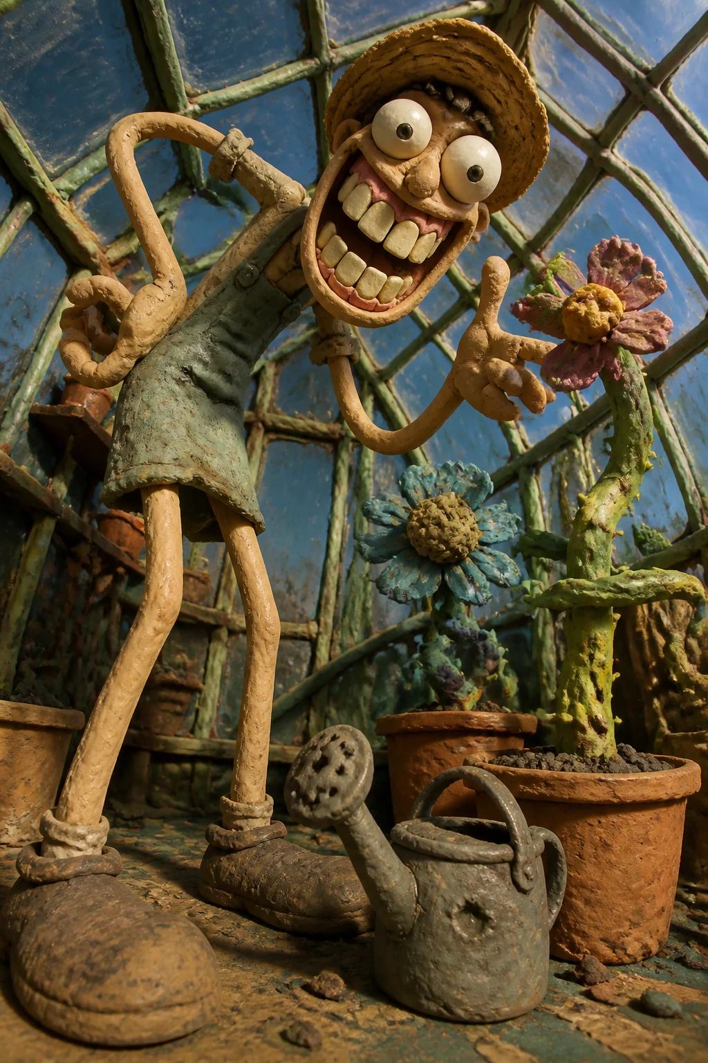 Absurdist Claymation Style Transfer Photo Prompt, image 4
