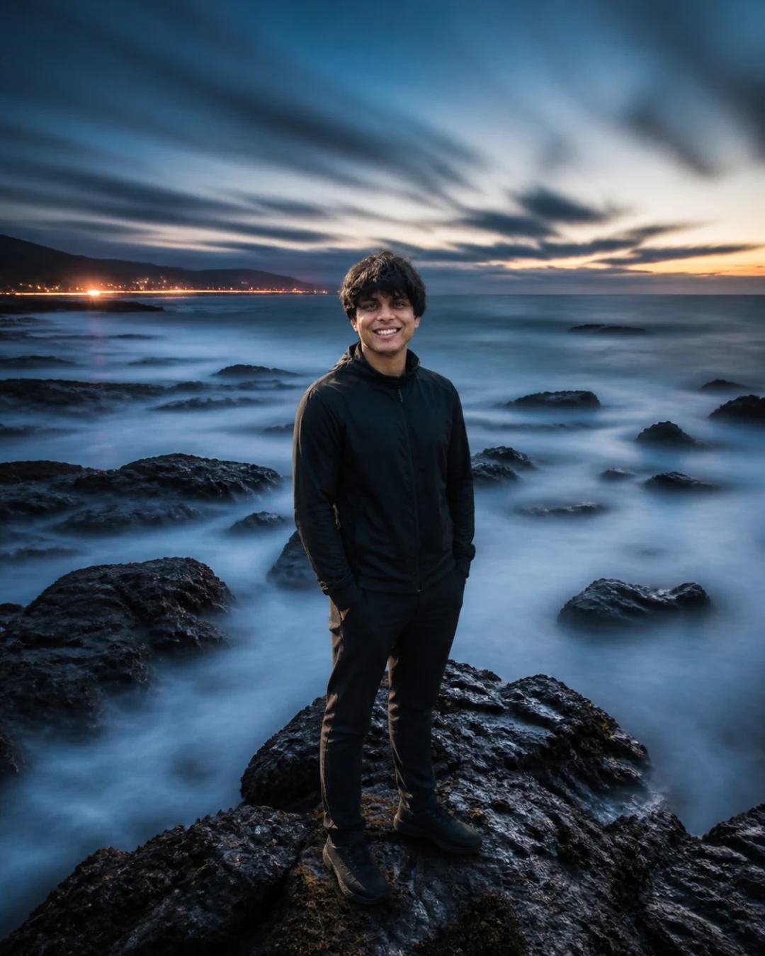 Long Exposure Cinematic Photography AI Prompt, image 1