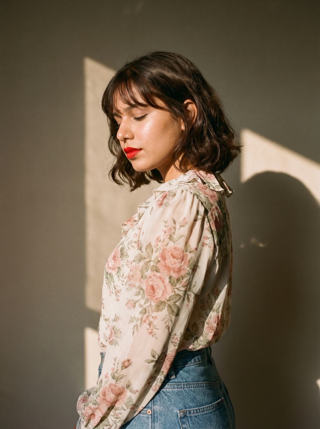 Floral Shirt Portrait – Gemini AI Photo Prompt — image 1