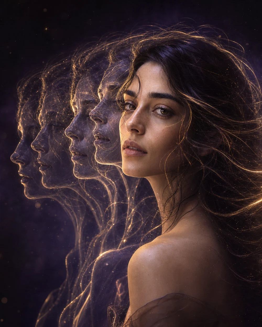 Nano Banana Surreal AI Identity Portrait Prompt — image 2