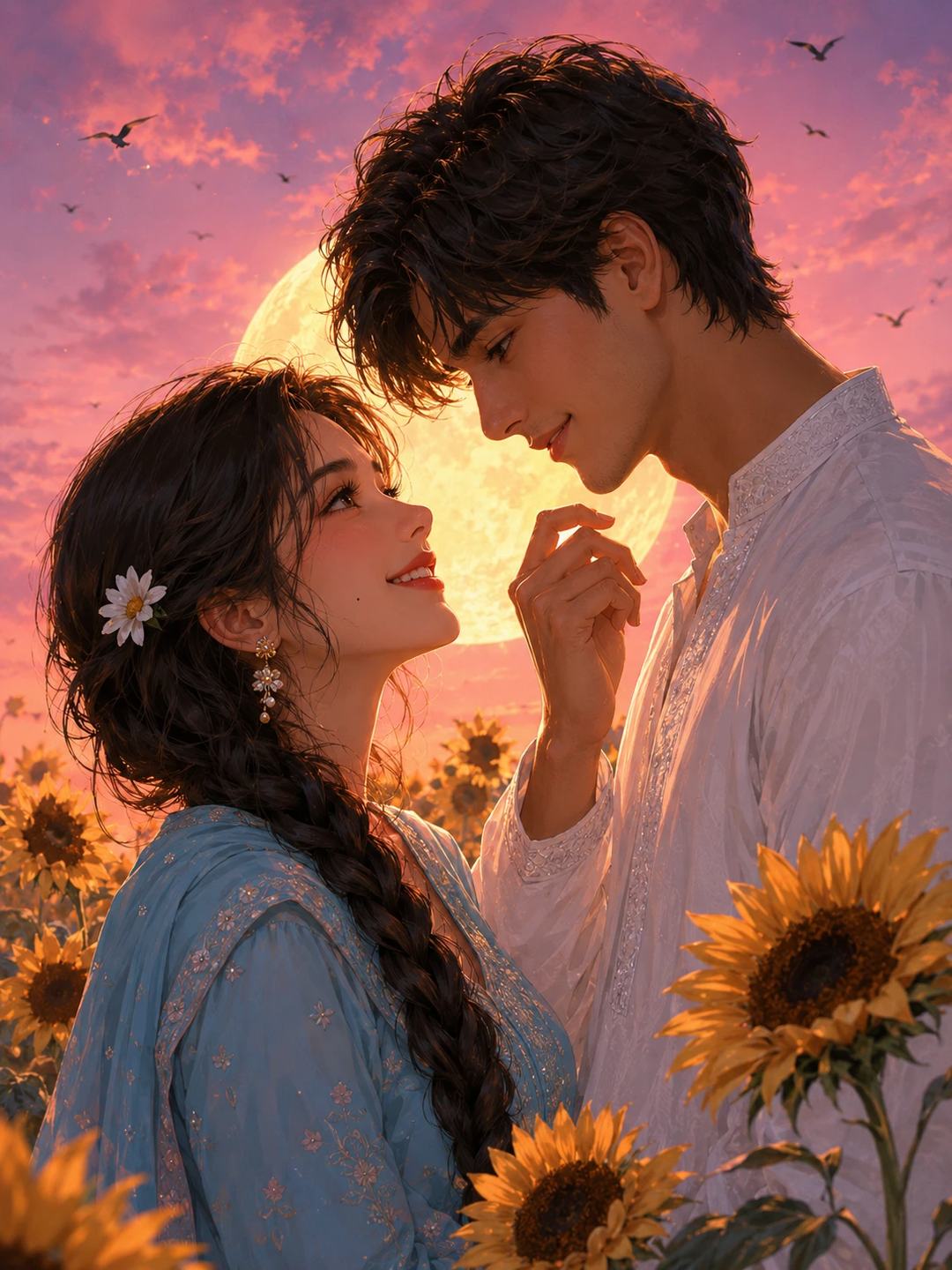 Anime Style Couple – Gemini AI Photo Prompt, image 3