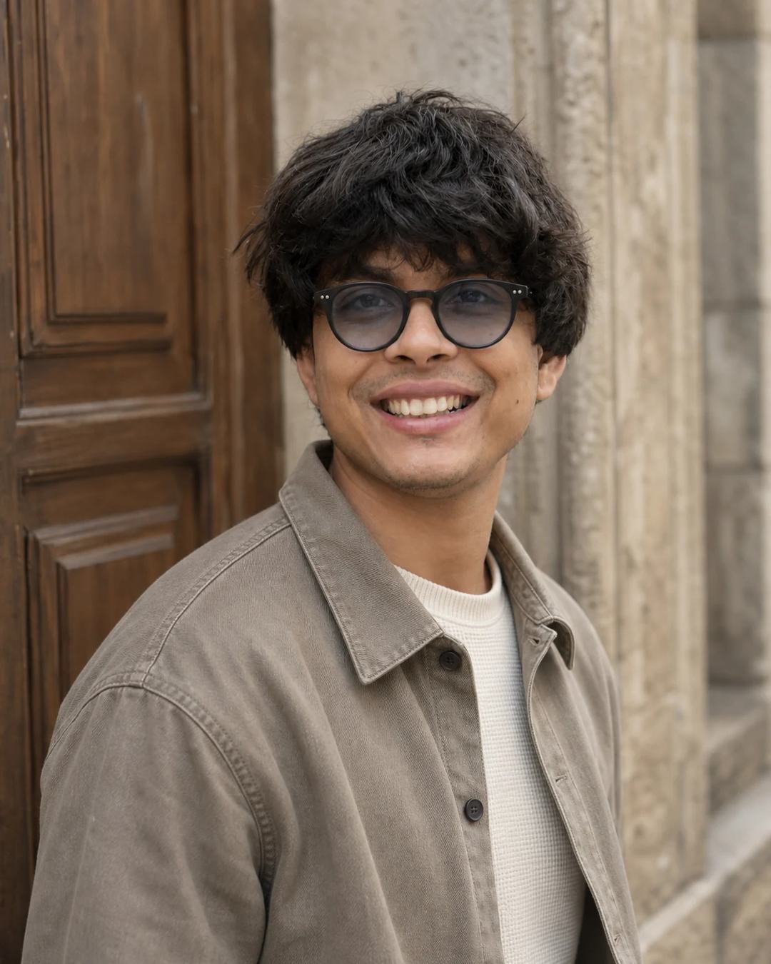 European Architectural Shacket Portrait Prompt, image 2