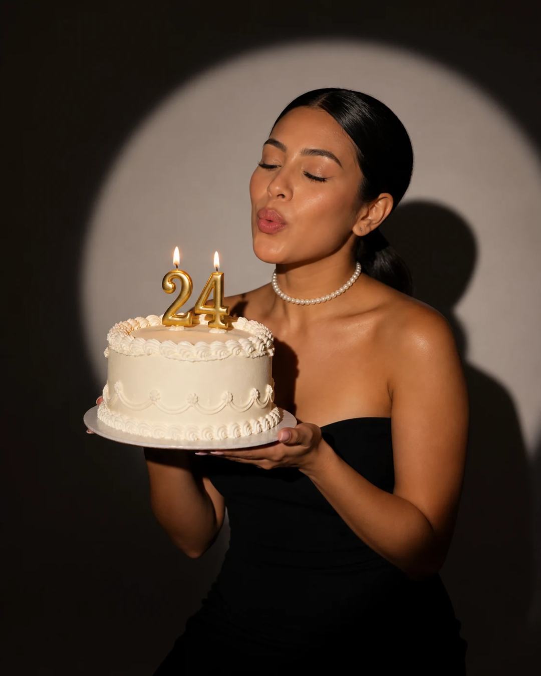 Birthday Candle-Blow Portrait 24 Photo Prompt, image 3