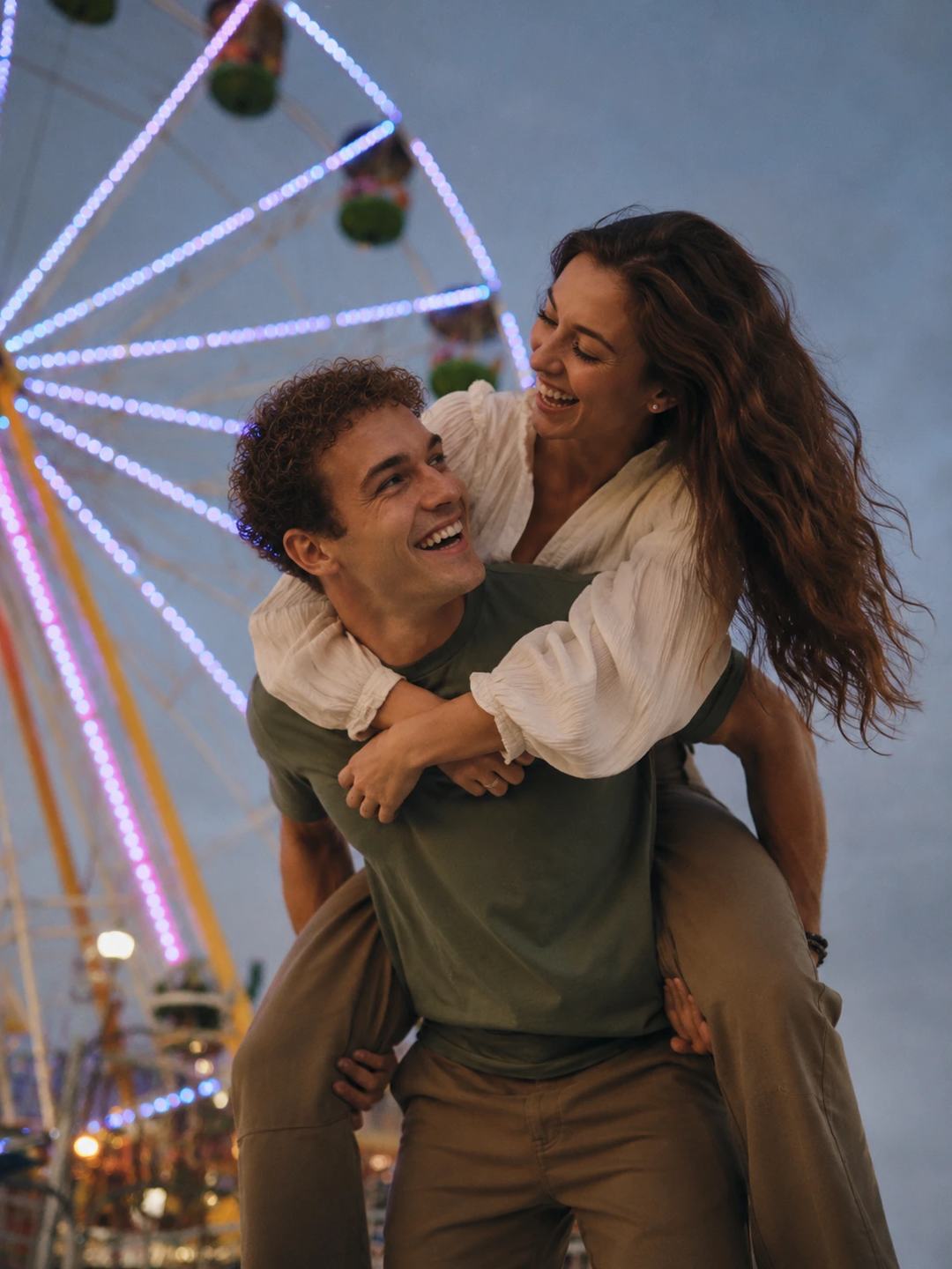 Ferris Wheel Couple – Gemini AI Photo Prompt — image 4