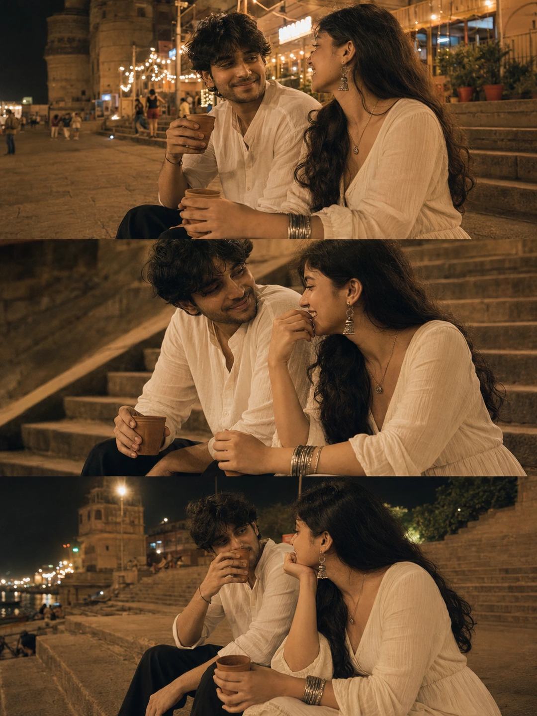 Kulhad Chai Couple – Gemini AI Photo Prompt — image 3