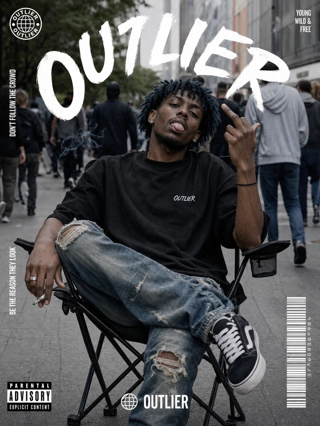 Hyper-Realistic Urban Streetwear Poster AI Prompt — image 2