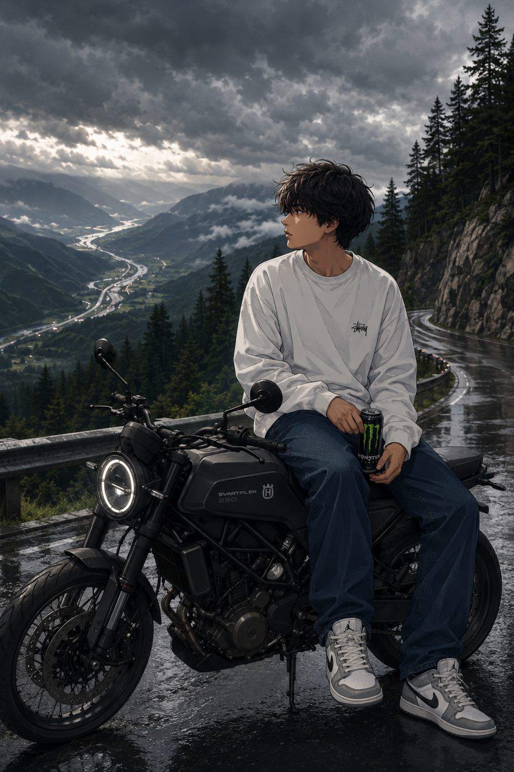 Bike Lifestyle Portrait – Gemini AI Photo Prompt — image 1