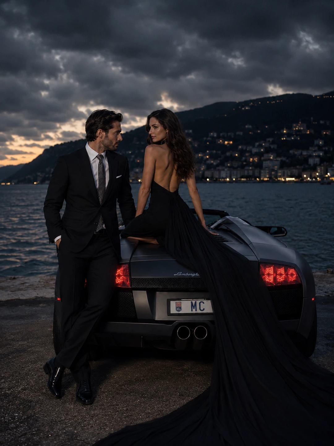 Luxury Car Couple – Gemini AI Photo Prompt, image 4