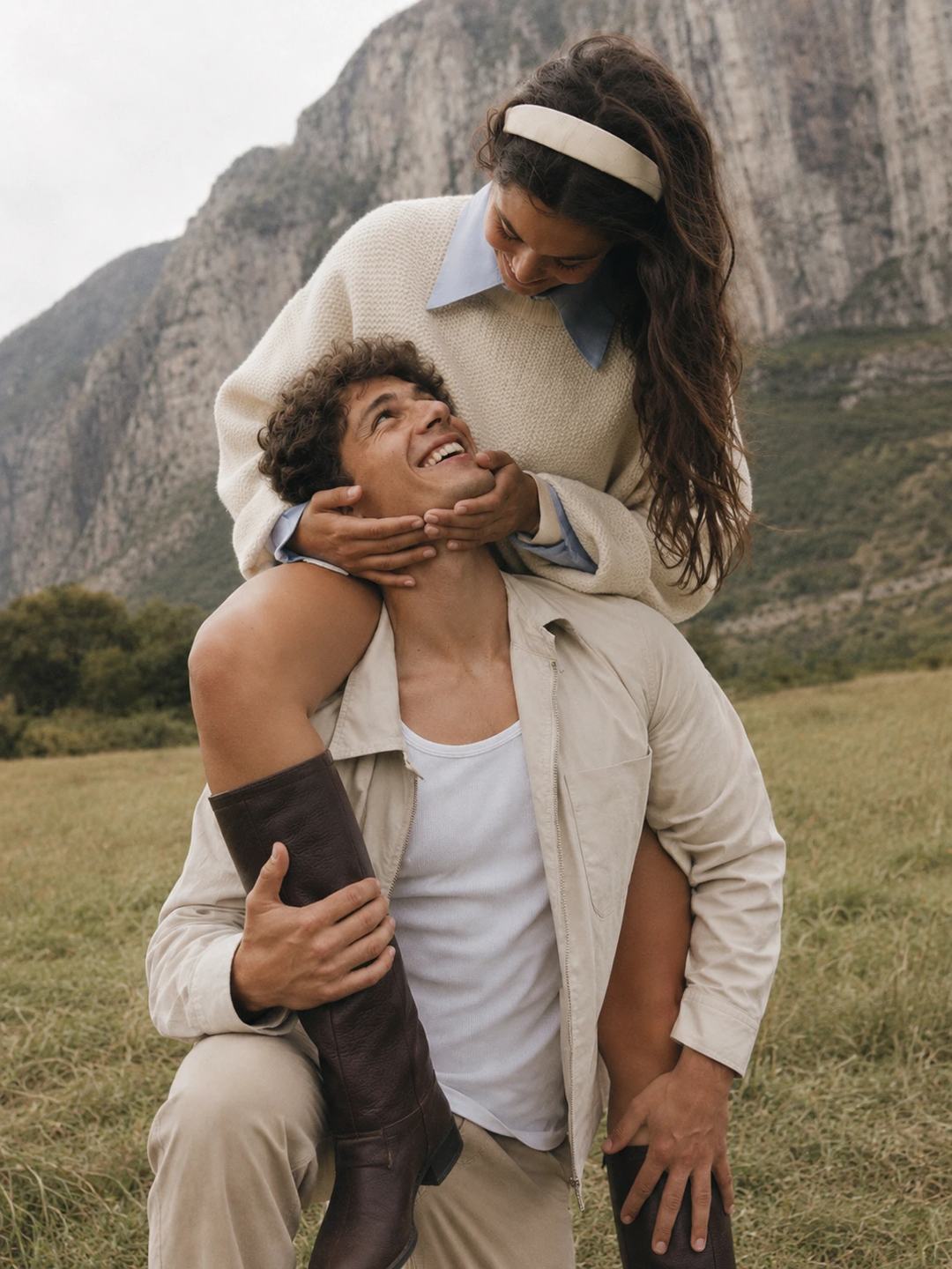 Mountain Piggyback Couple – Gemini AI Photo Prompt, image 4