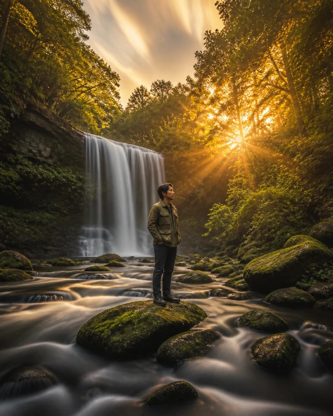 Long Exposure Cinematic Photography AI Prompt, image 4