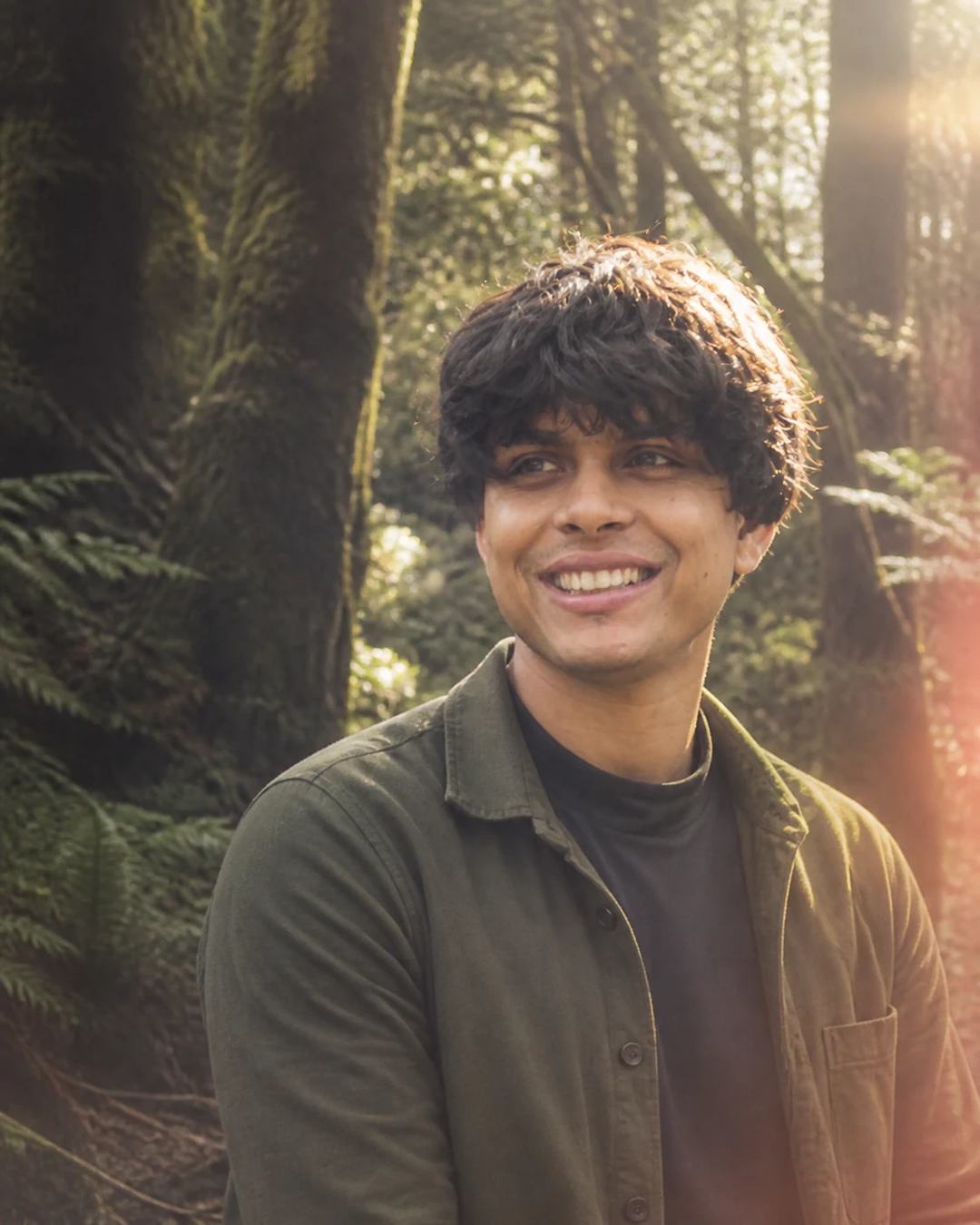 Dreamy Forest Portrait Recreation Editing Prompt, image 2