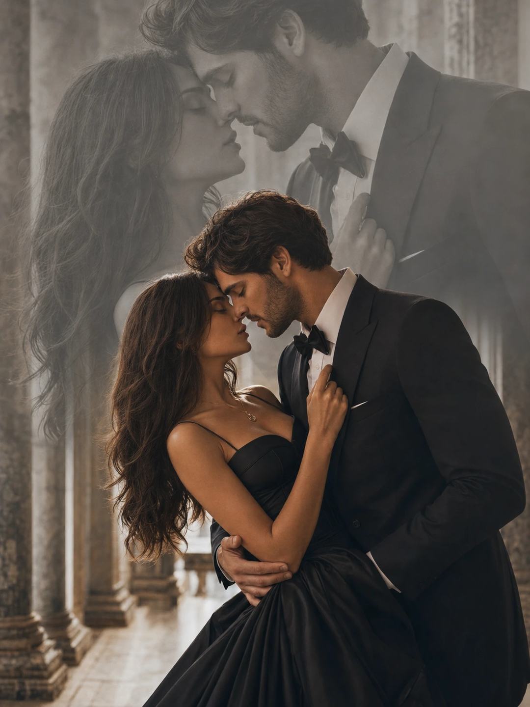 Double Exposure Couple – Gemini AI Photo Prompt, image 1