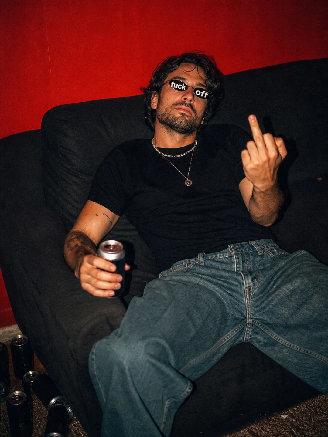 Red House Party Nightlife Editorial Portrait Prompt, image 4