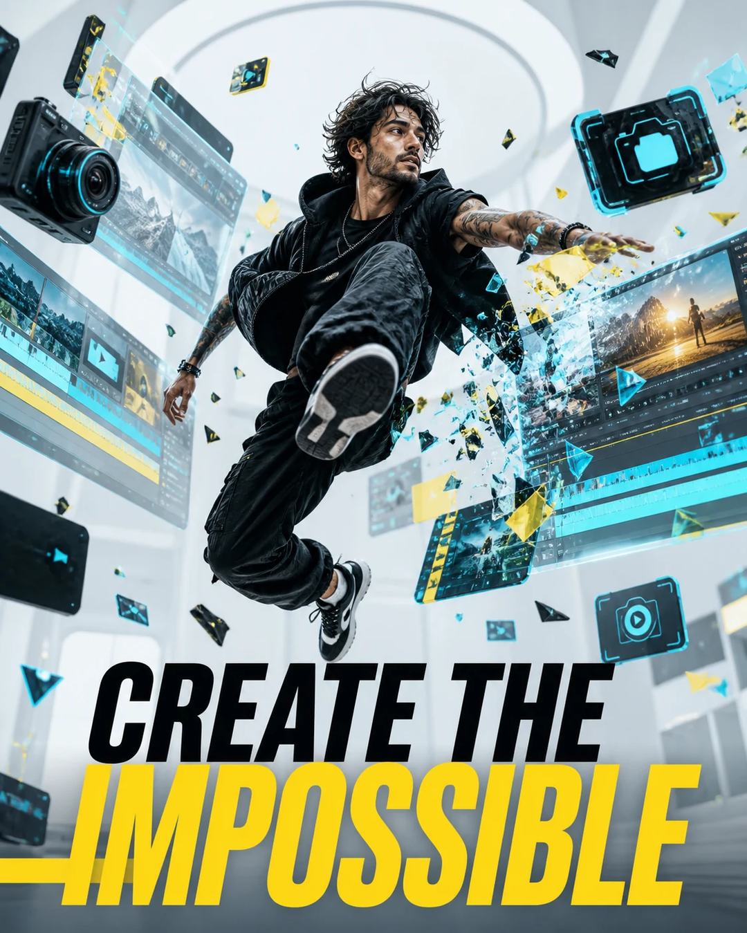 Create the Impossible Creative Tech Poster Prompt, image 2