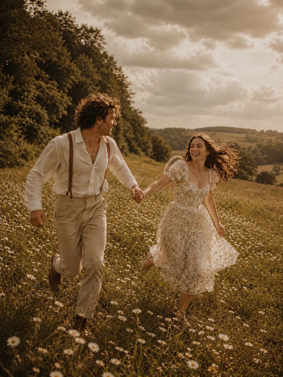 Couple Prompt (Wildflower Meadow) – Gemini AI Photo — image 3
