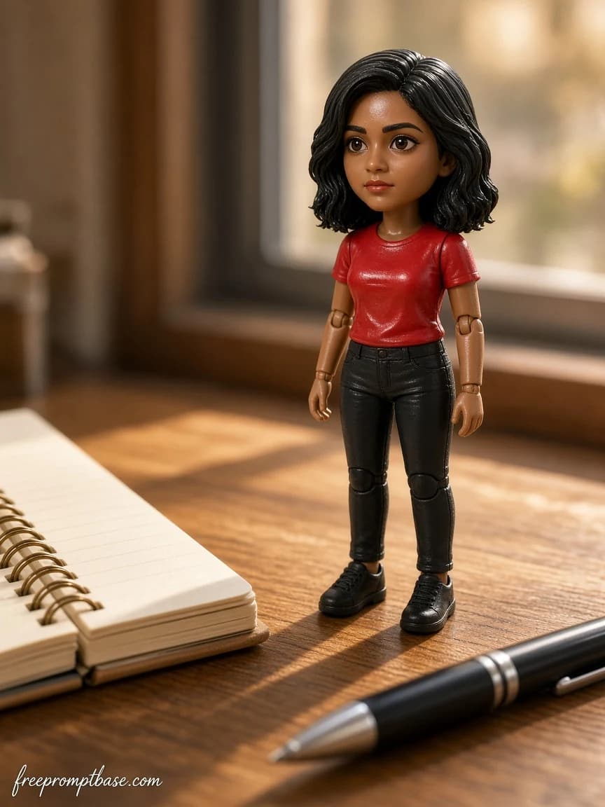 Nano Banana Desk Miniature Figurine Prompt for Gemini, image 2