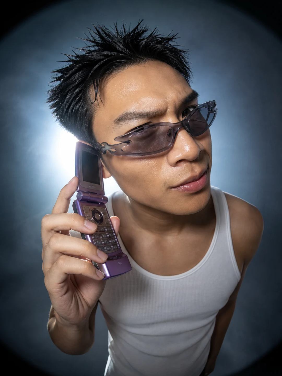 Fisheye Studio Fashion Flip Phone Photo Prompt, image 4