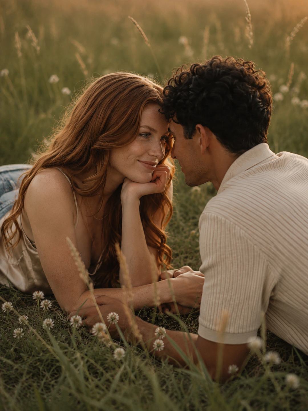Tall Grass Couple – Gemini AI Photo Prompt, image 4