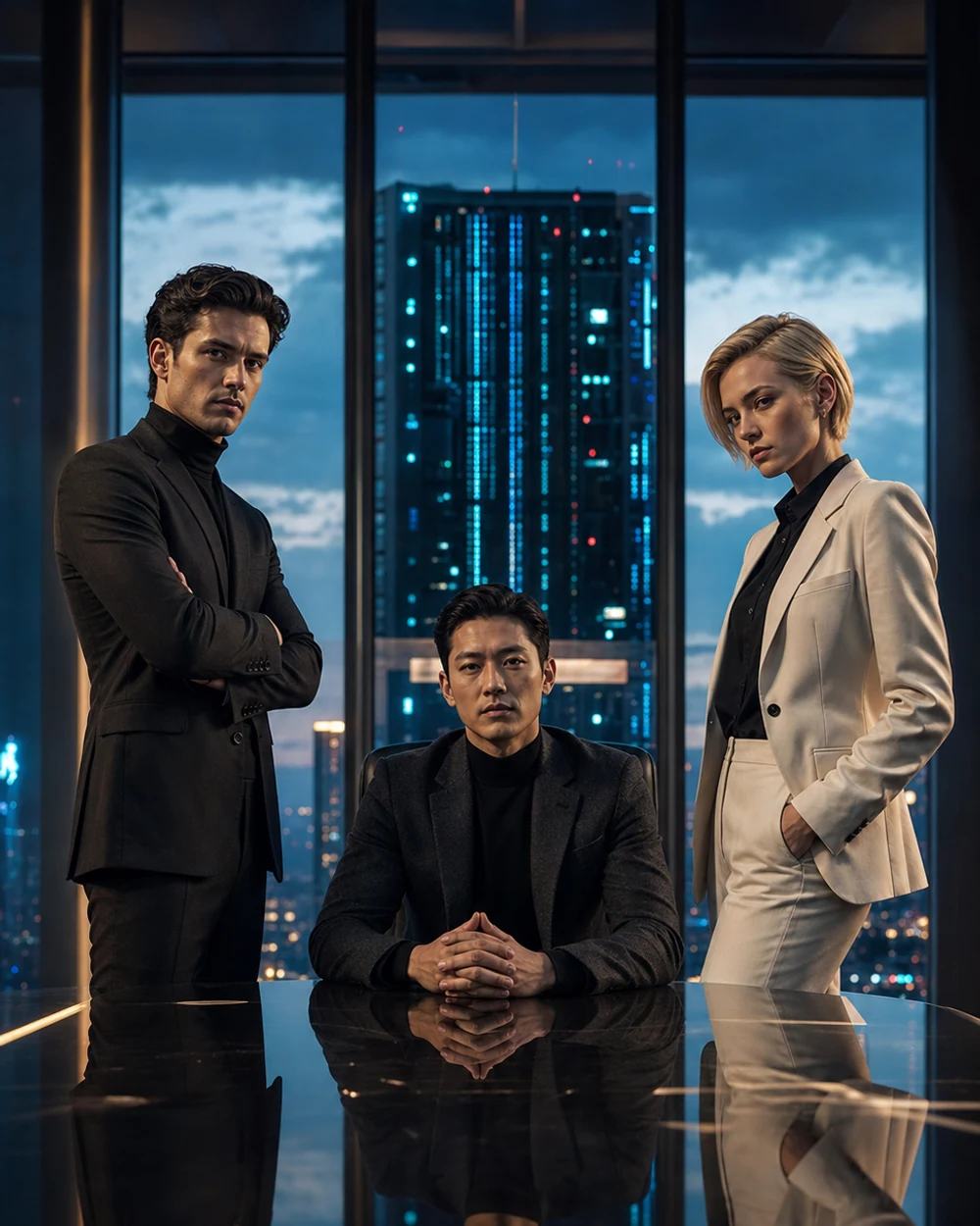 Gemini AI Rivalry Editorial Portrait Prompt Copy Paste — image 1
