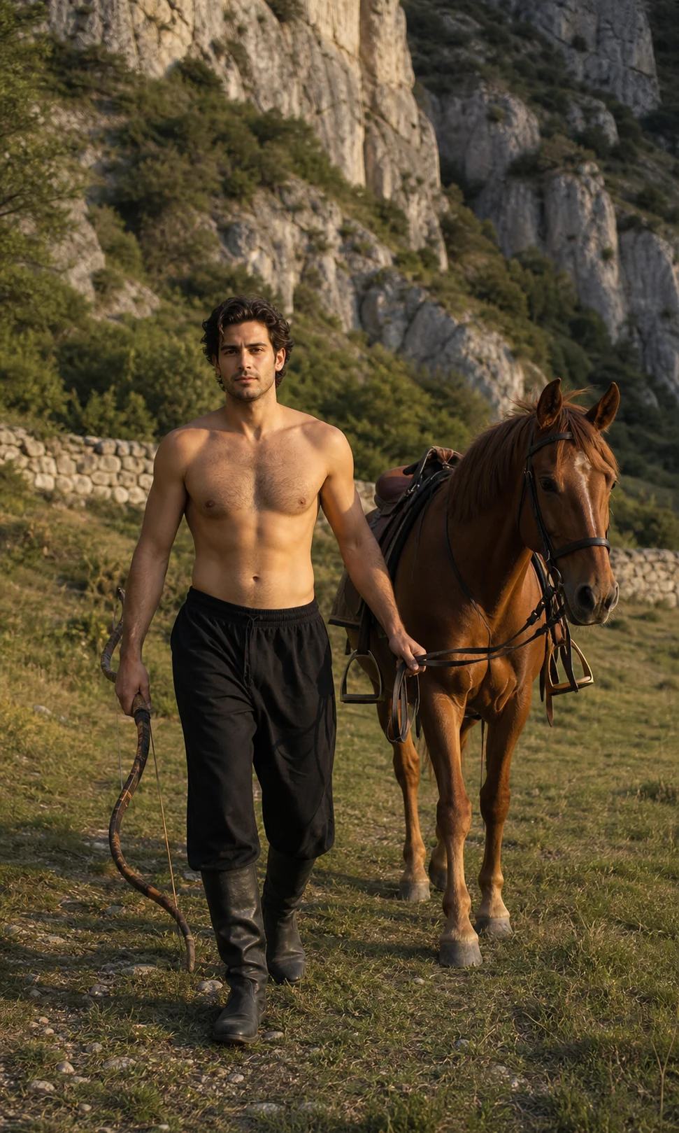 Cinematic Equestrian Portrait AI Photo Prompt, image 3