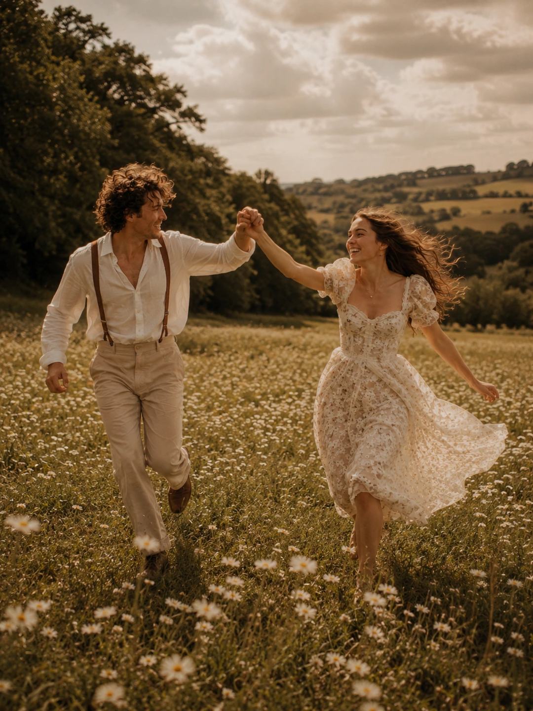 Couple Prompt (Wildflower Meadow) – Gemini AI Photo — image 2