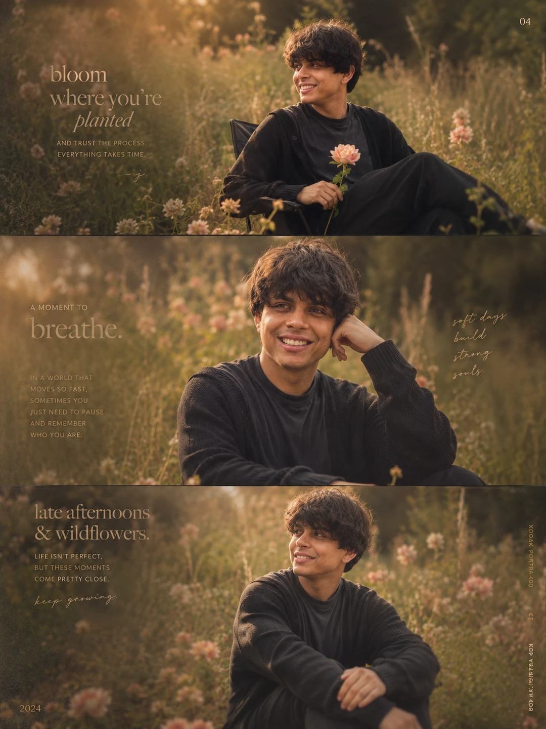 Aesthetic Meadow Portrait – Gemini AI Photo Prompt — image 2