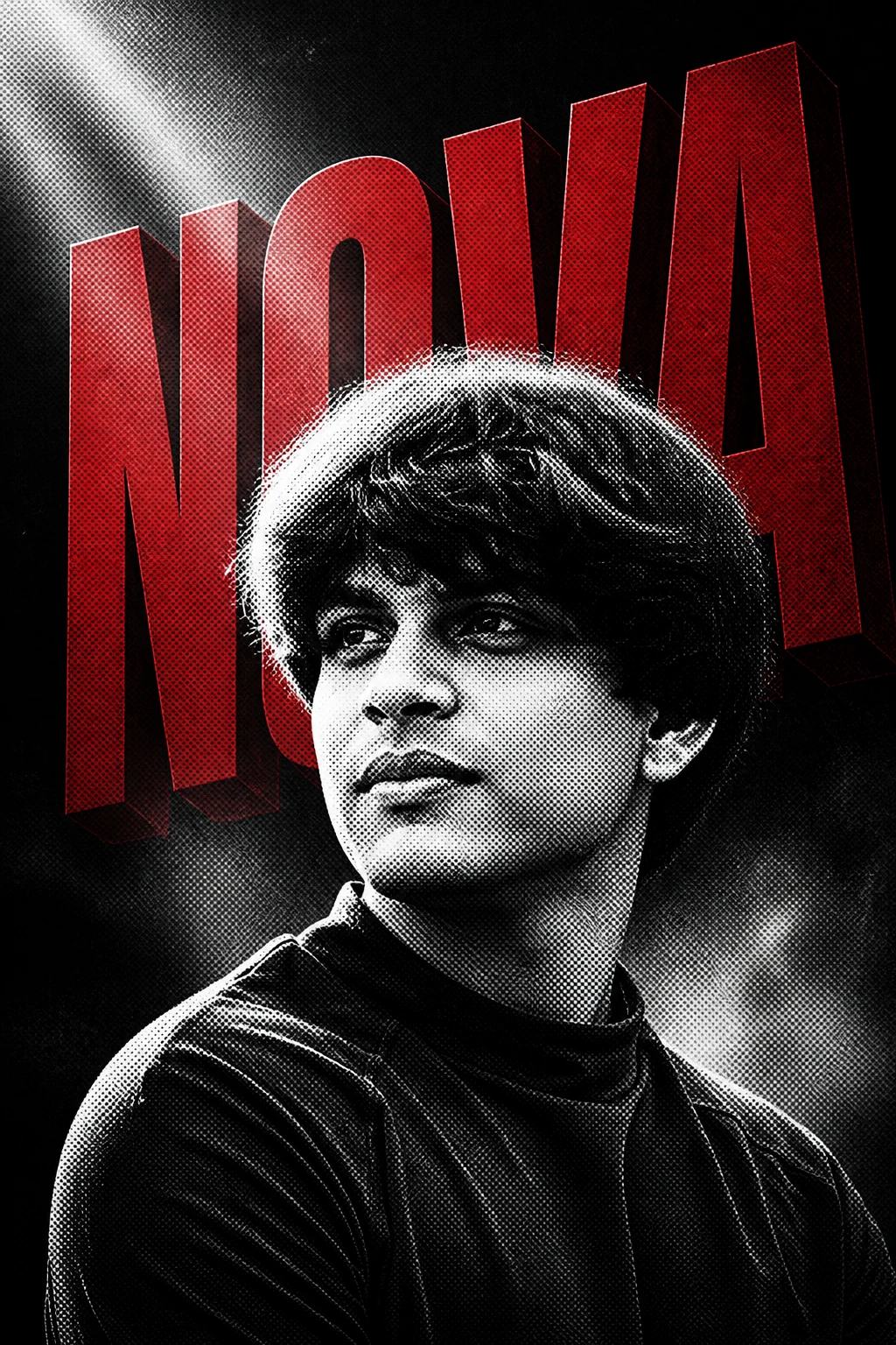 Cinematic Double Exposure Portrait Poster Prompt, image 2