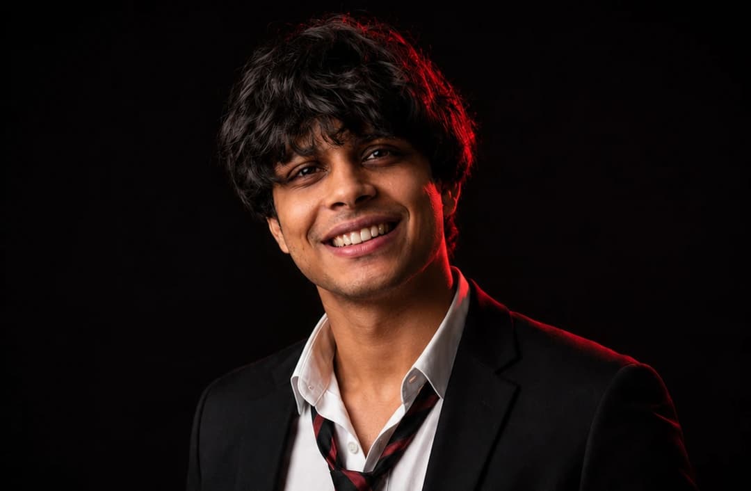 Black Blazer Studio Portrait – Gemini AI Photo Prompt — image 5