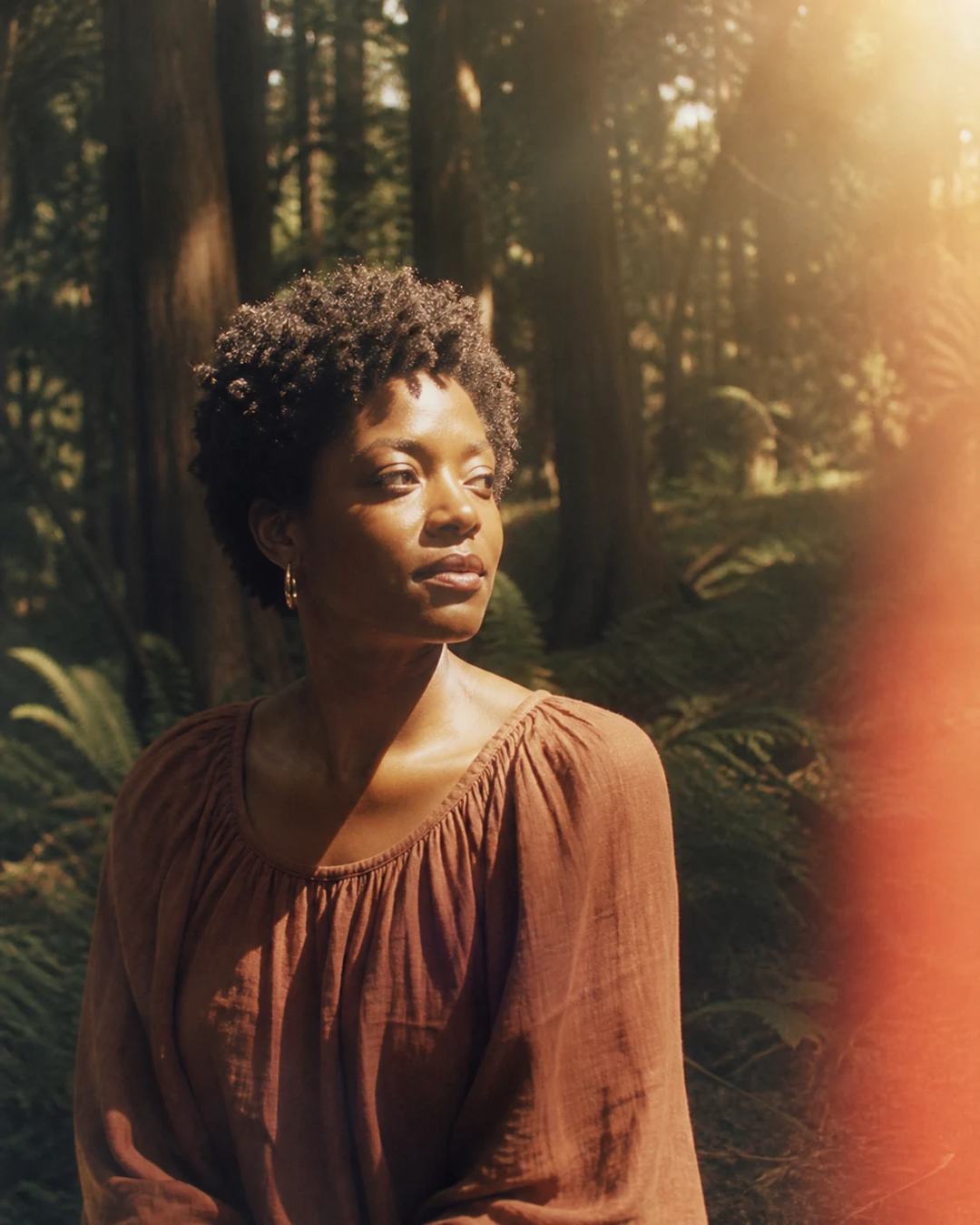 Dreamy Forest Portrait Recreation Editing Prompt, image 3