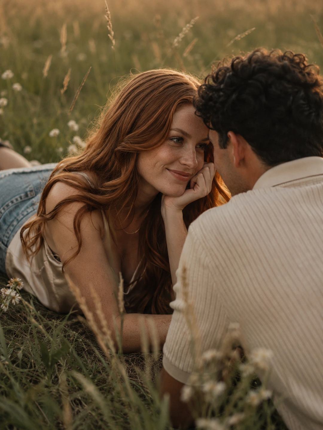 Tall Grass Couple – Gemini AI Photo Prompt, image 1
