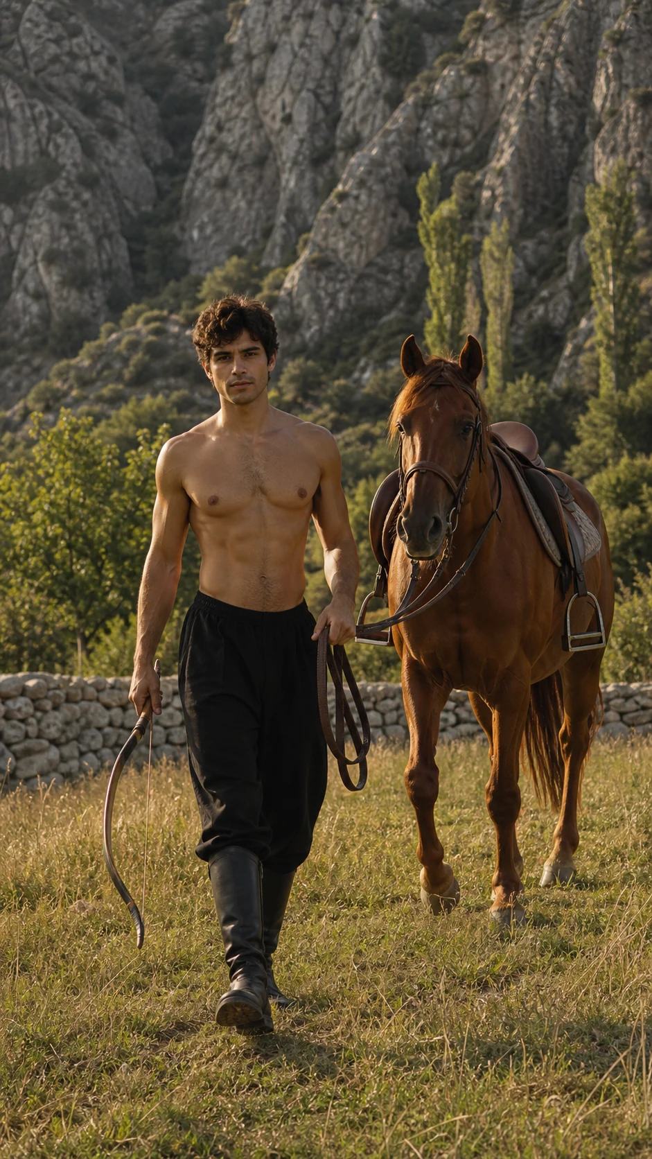 Cinematic Equestrian Portrait AI Photo Prompt, image 2
