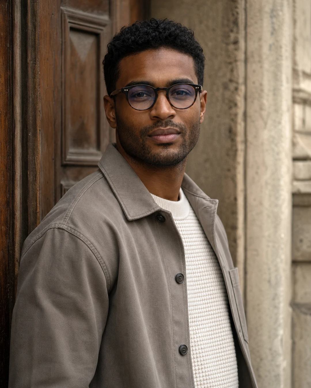 European Architectural Shacket Portrait Prompt, image 3