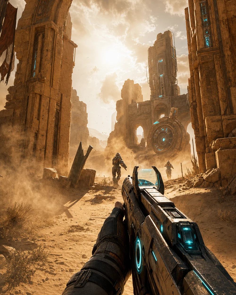 Nano Banana Cinematic FPS Game Scene Prompt Copy Paste — image 2